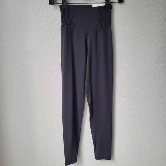 NWT Aerie OFFLINE Real Me Smocked Legging, Size XSmall, Color Black - Picture 7 of 10